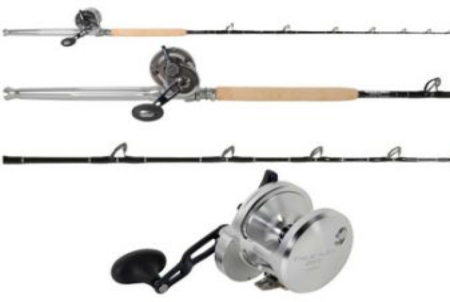 Shimano Tekota 800 Star Delux Rod DLX8/0WL Wire Line Combo